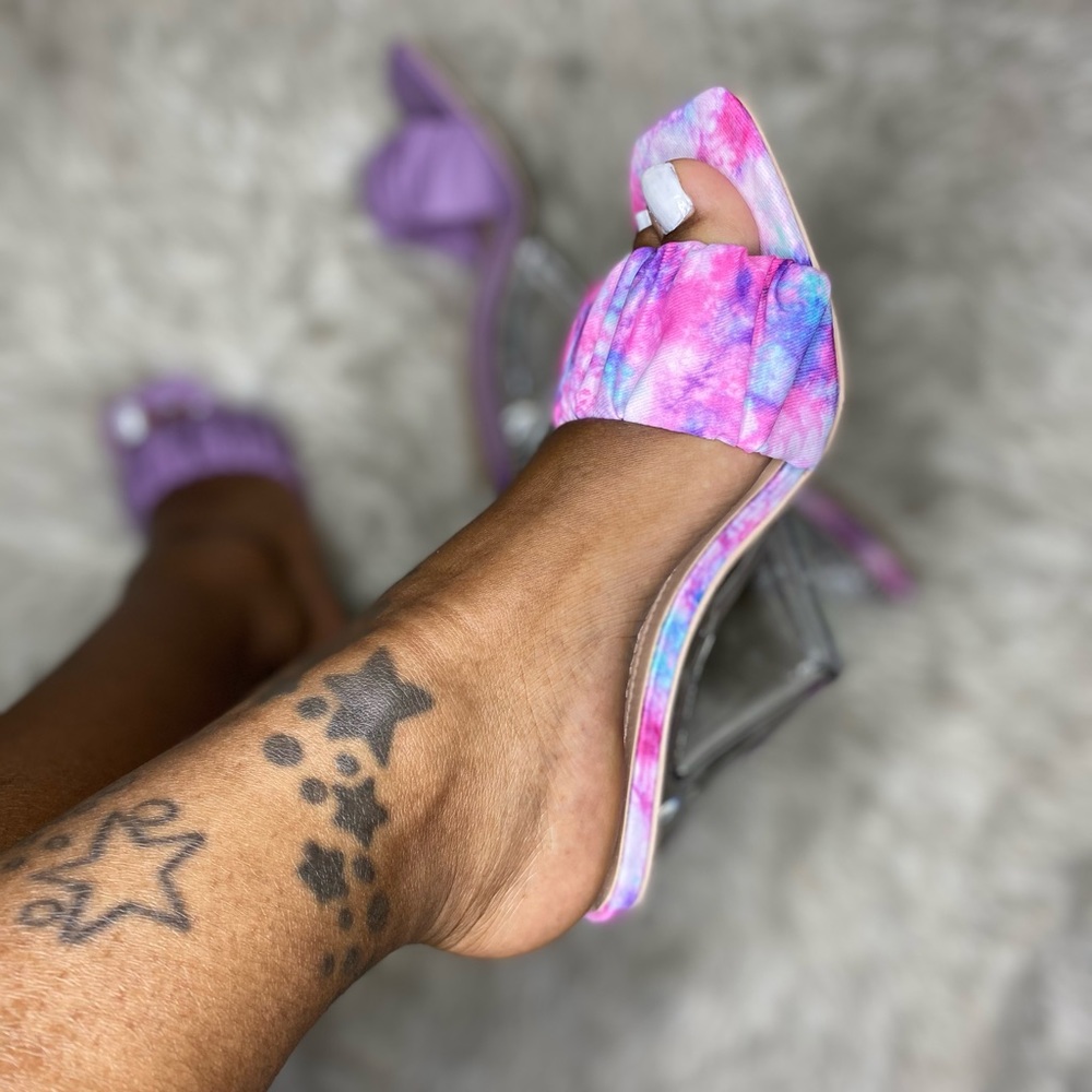 Clear Wedge Mule